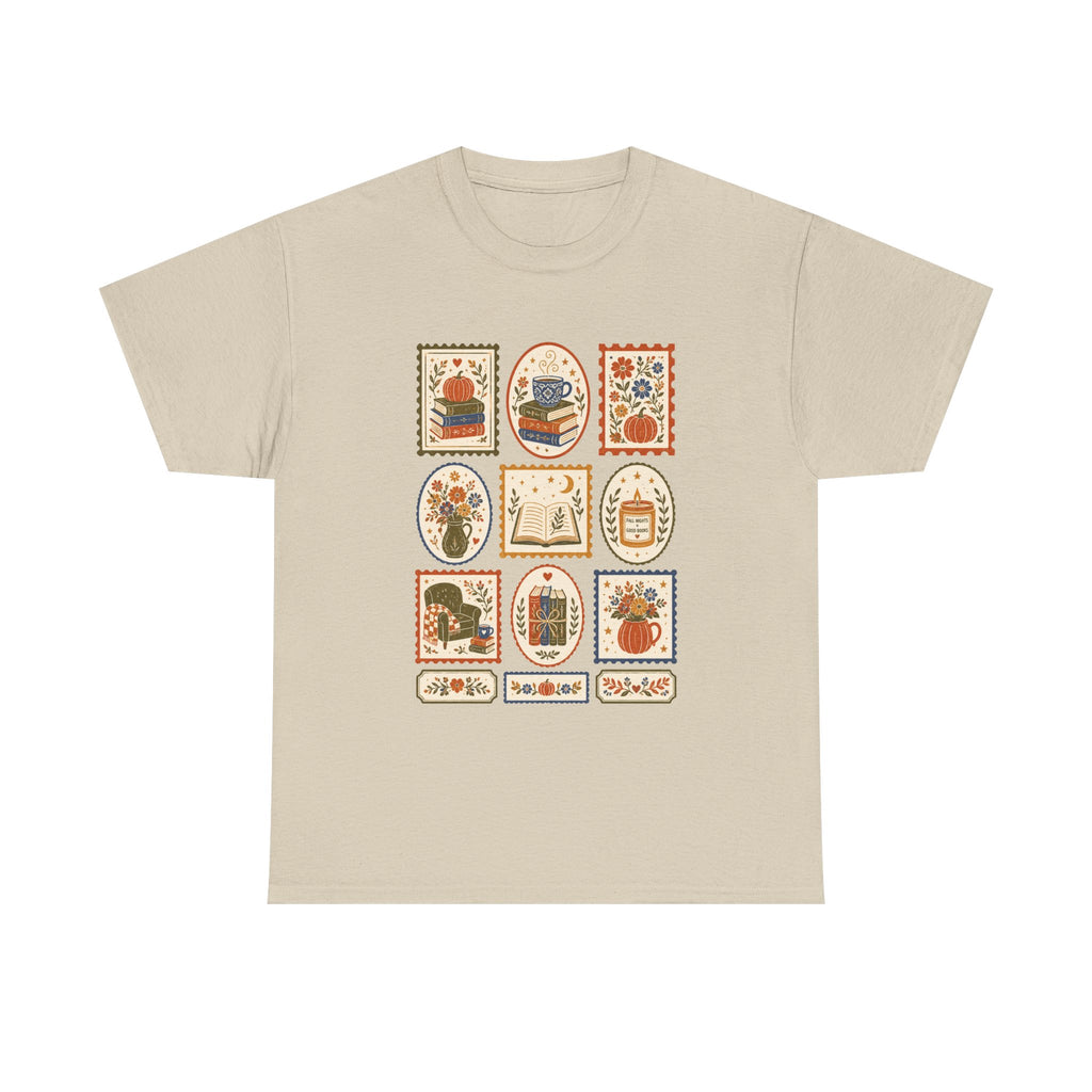 Fall Postage Stamp Tee
