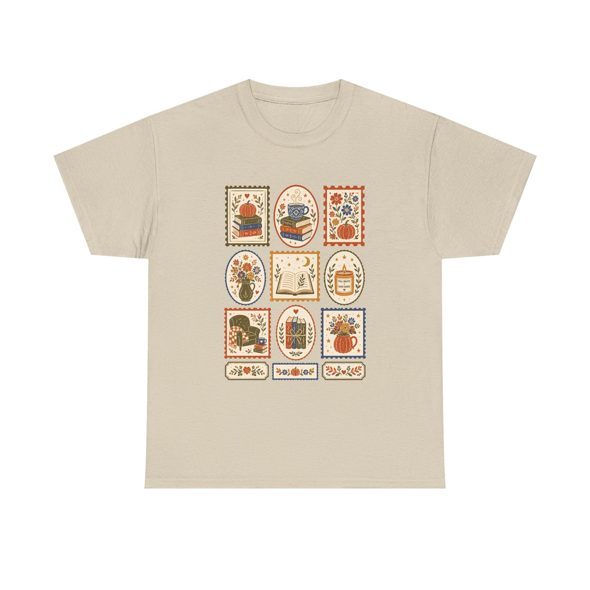 Fall Postage Stamp Tee