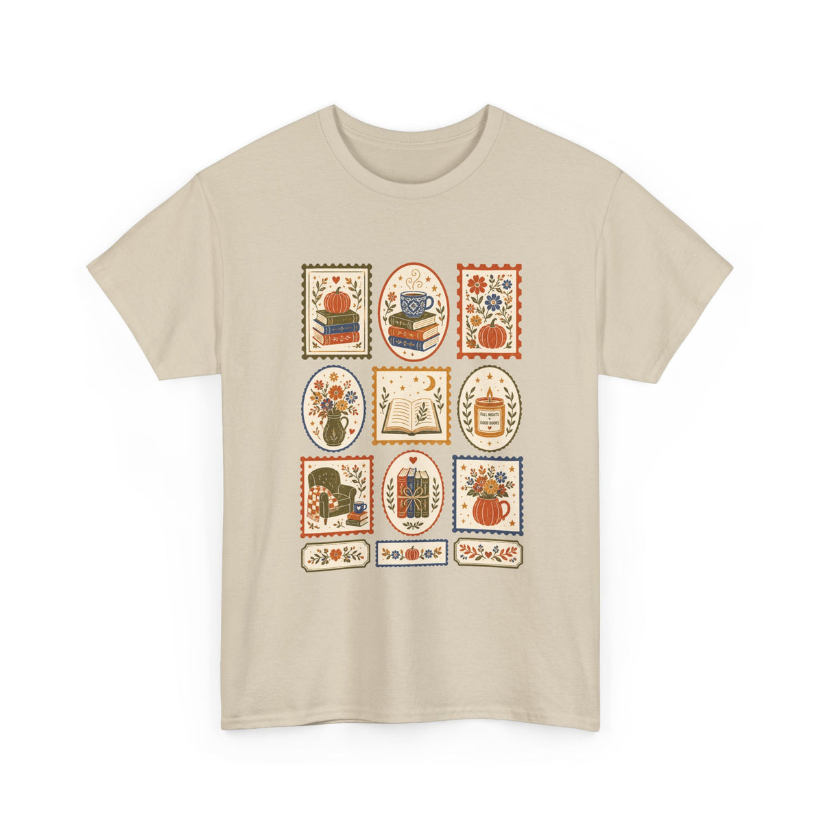 Fall Postage Stamp Tee