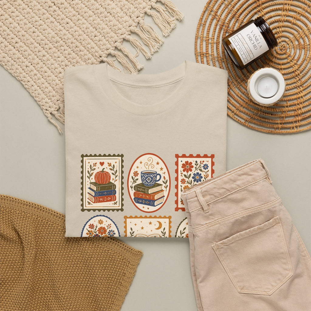 Fall Postage Stamp Tee